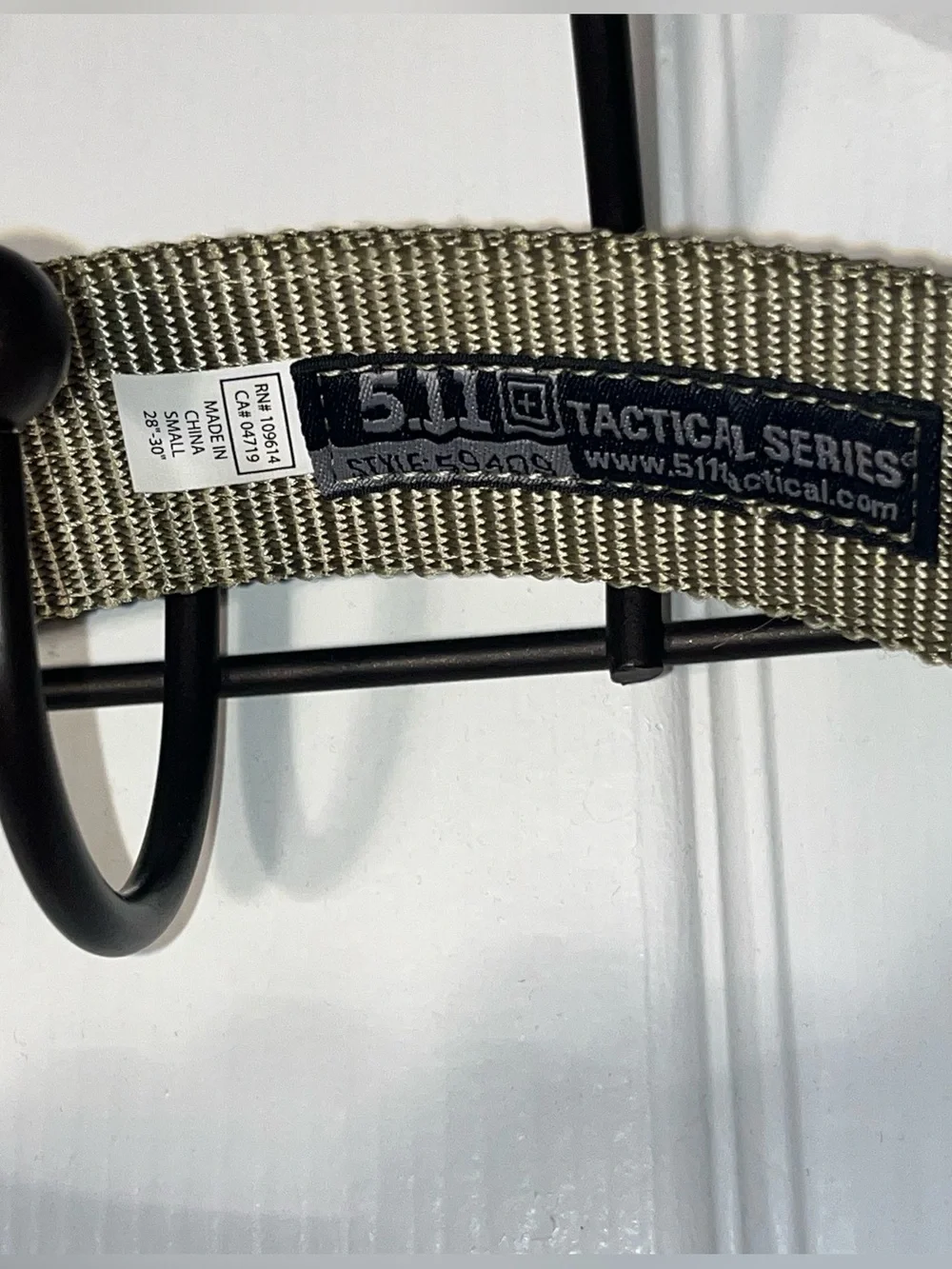 Men’s Small 5.11 Tactical Belt Velcro Trainer